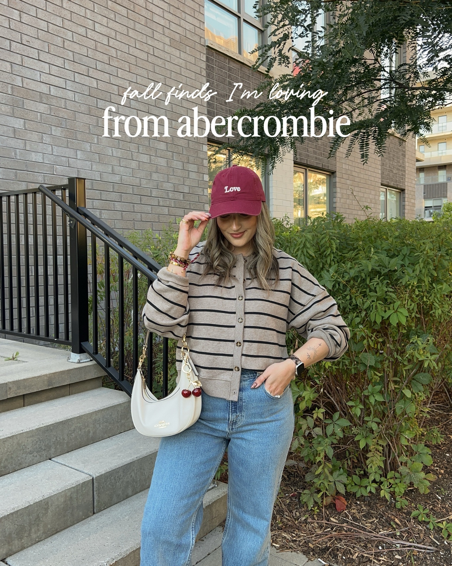 Abercrombie fall faves! Code AFLTK for extra 20% off!
Jeans - size 30
Sweaters - sized up to XL for oversized fit 
Sweatshirt cardigan - L
Bra free tank tops - M
Plaid pants - M
Bandana cardigan - L
Sweatpants - L (could have done M)
Red dress - L
Leather jacket - L
Denim mini skirt - bought last year in size 32, would do 31 or 30 now

Other items:
Denim shirt - L
Polo shirt - L
Lace shorts - M
Olive sweater - L
Striped tee - L