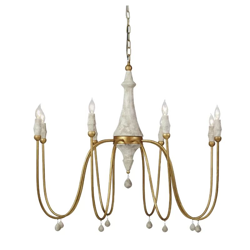 Clay 8 - Light Dimmable Classic / Traditional Chandelier | Wayfair North America