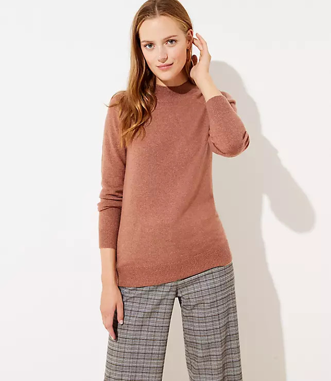 Mock Neck Sweater | LOFT | LOFT
