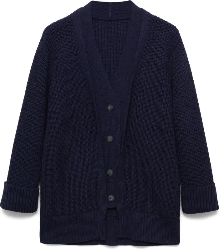 MANGO Oversize V-Neck Cardigan | Nordstrom | Nordstrom