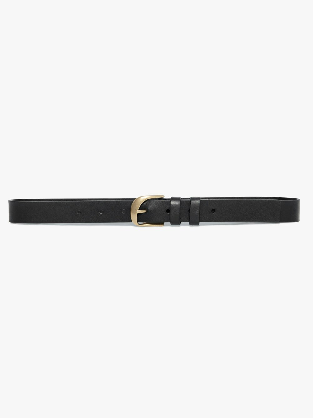 Twist Buckle Belt  in  Noir | Frame Denim