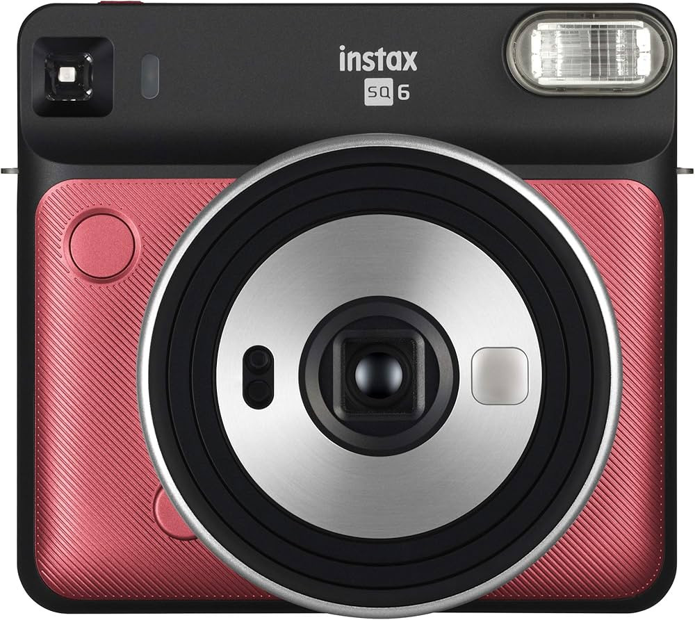 Fujifilm Instax Square SQ6 - Instant Film Camera - Ruby Red | Amazon (US)