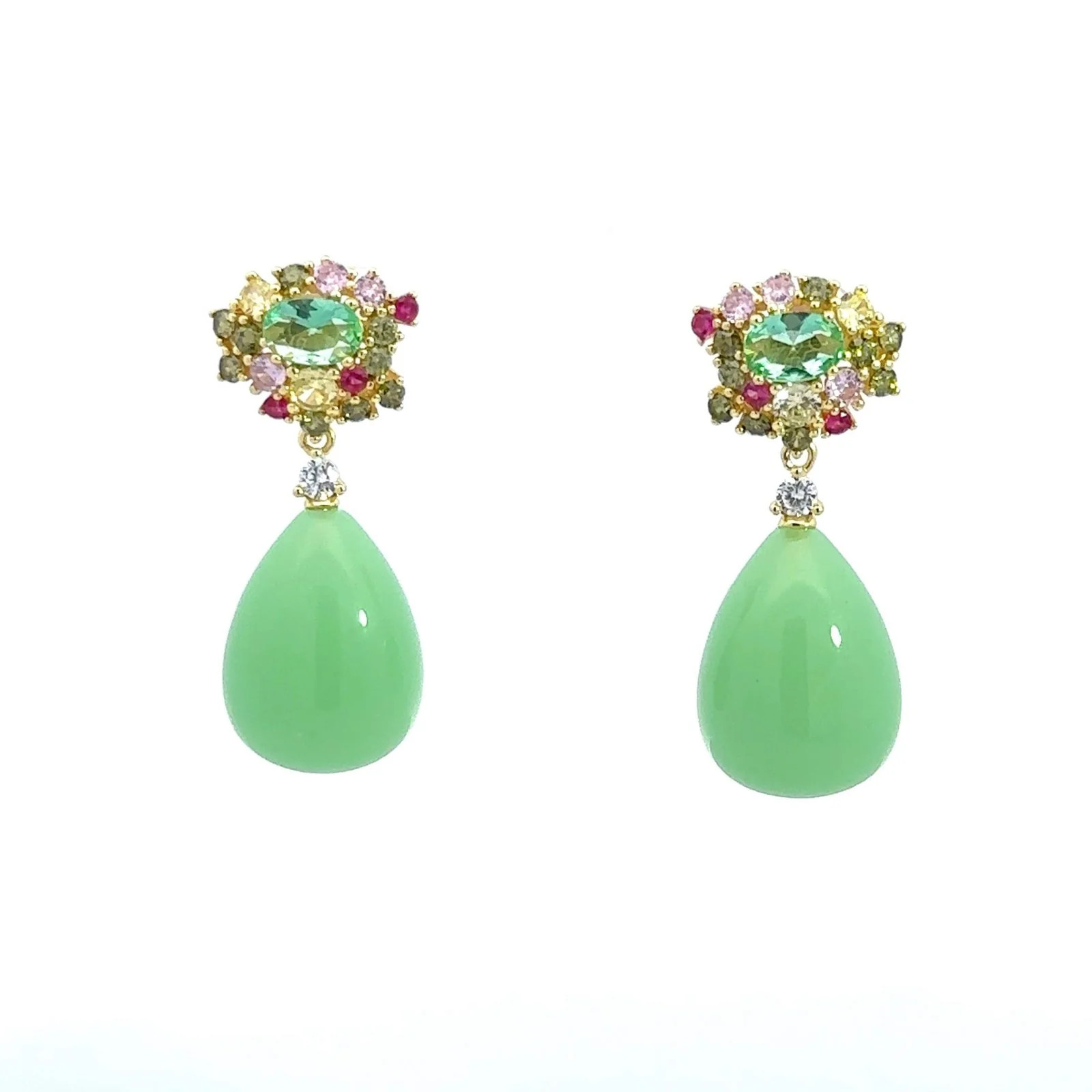 Mint Elegance Earrings | Natkina US
