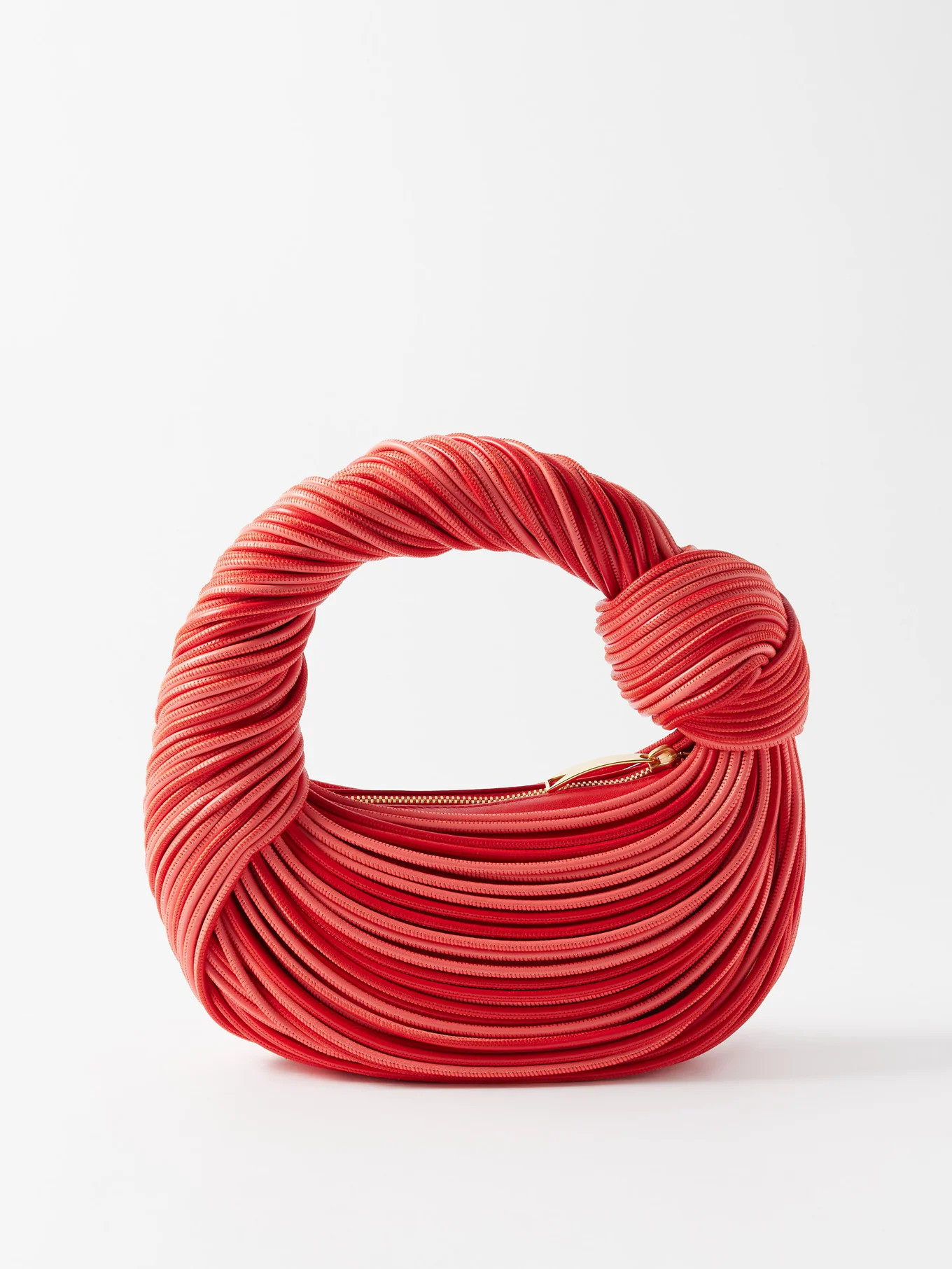 Jodie Tubular mini leather clutch bag | Matches (UK)