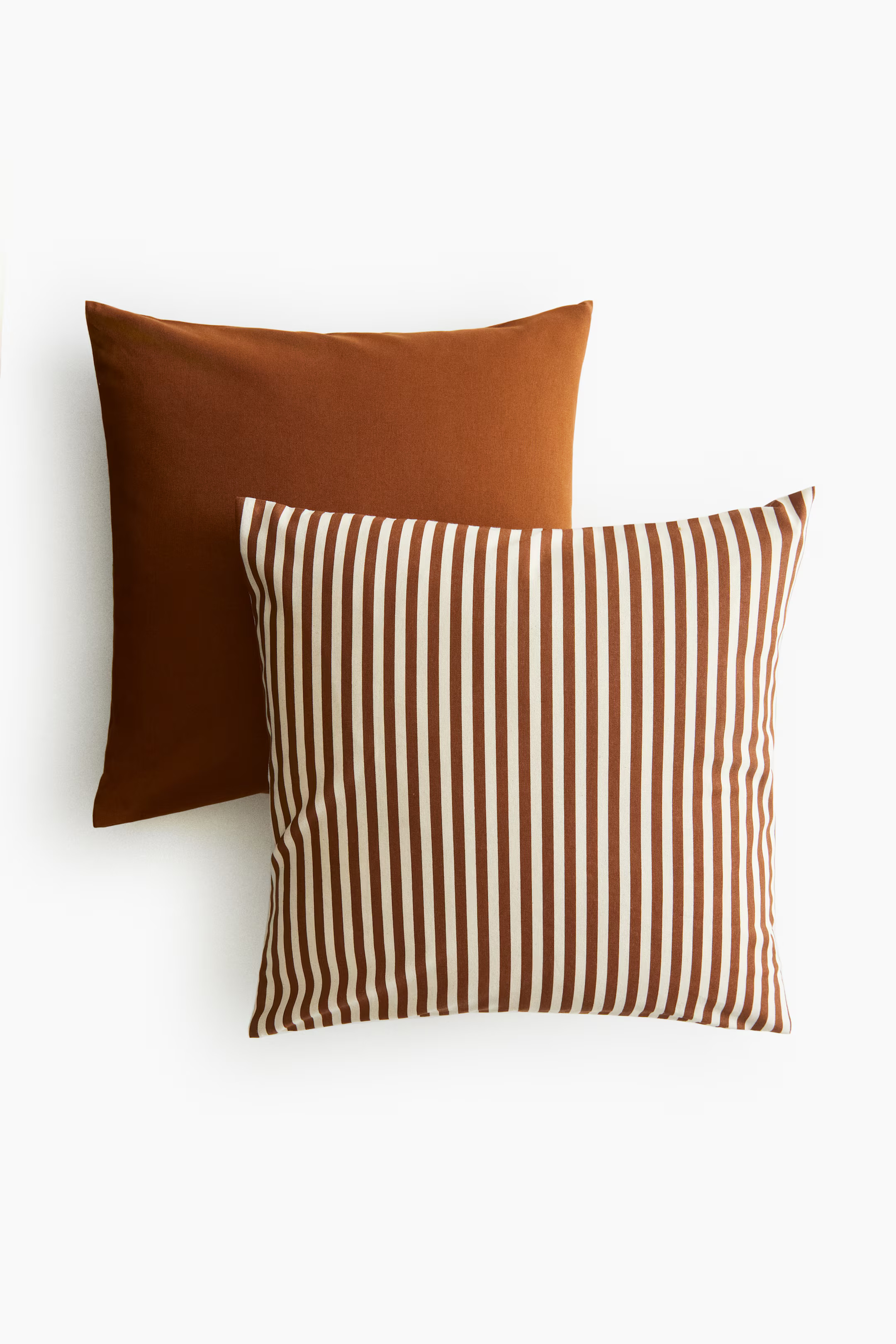 Lot de 2 housses de coussin coordonnées | H&M (FR, IT, ES, PT, BE)
