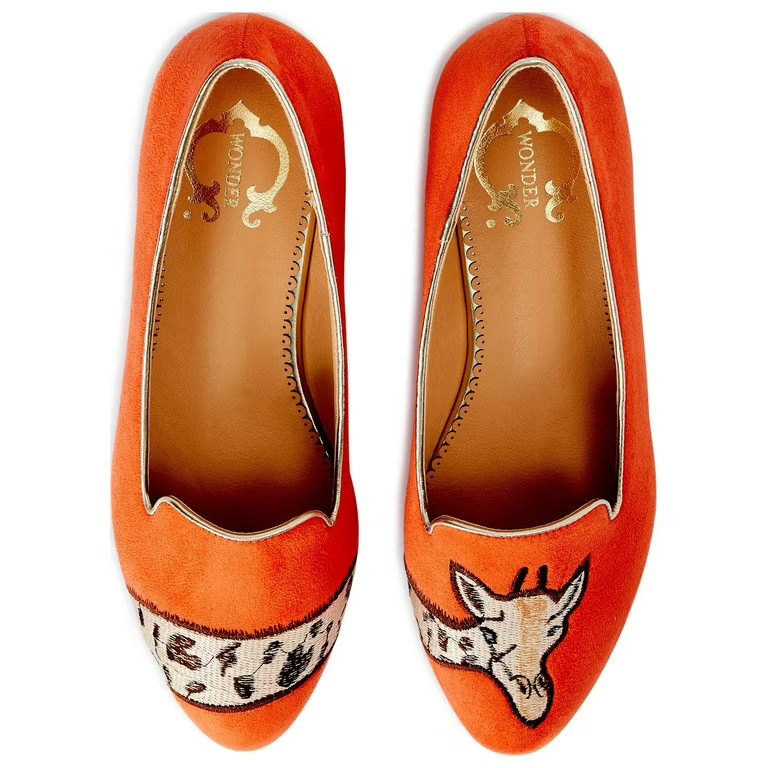 C. Wonder Women's Conversational Smoking Flat - Walmart.com | Walmart (US)