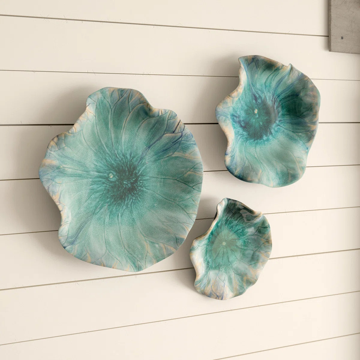 Handmade Boho Plants & Flowers Wall Decor on Ceramic | Wayfair North America