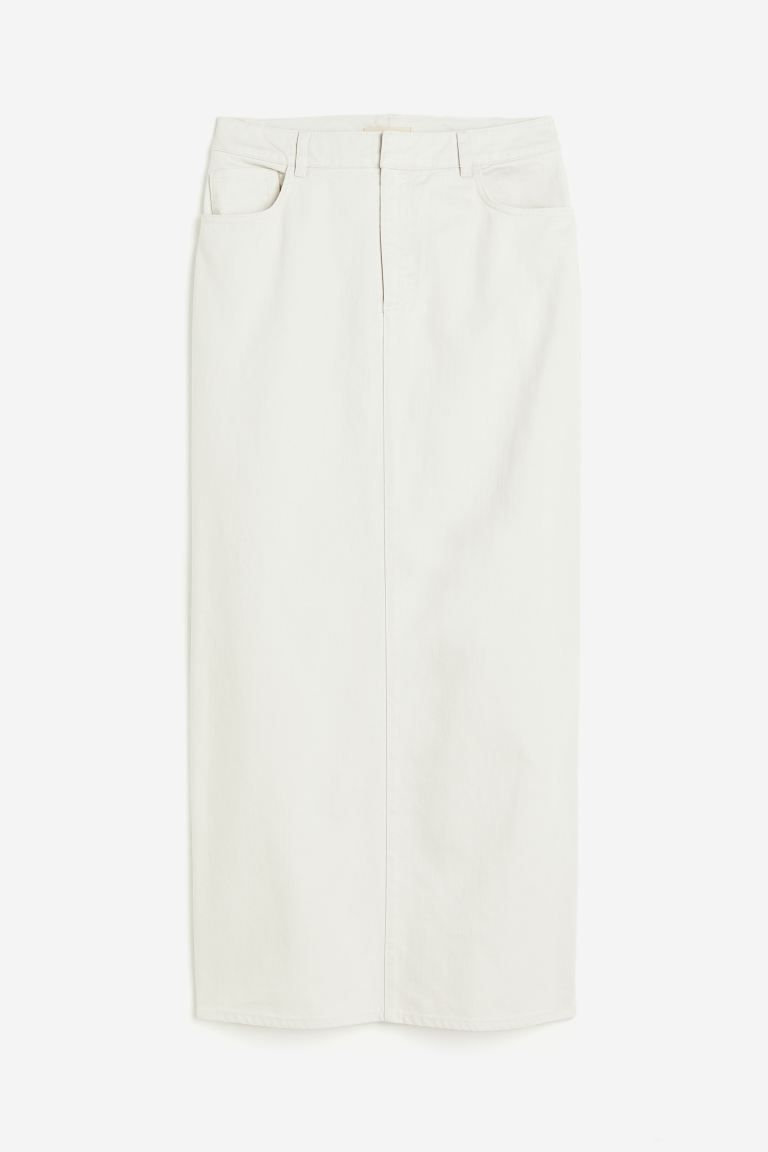 Long Twill Skirt | H&M (US + CA)