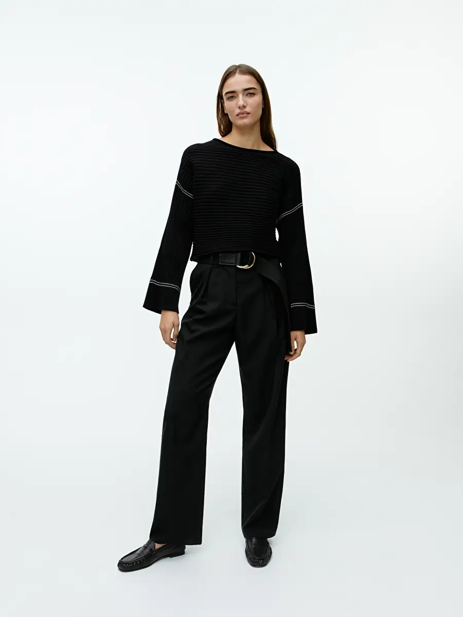 Rib-Knitted Cotton Jumper | ARKET (US&UK)