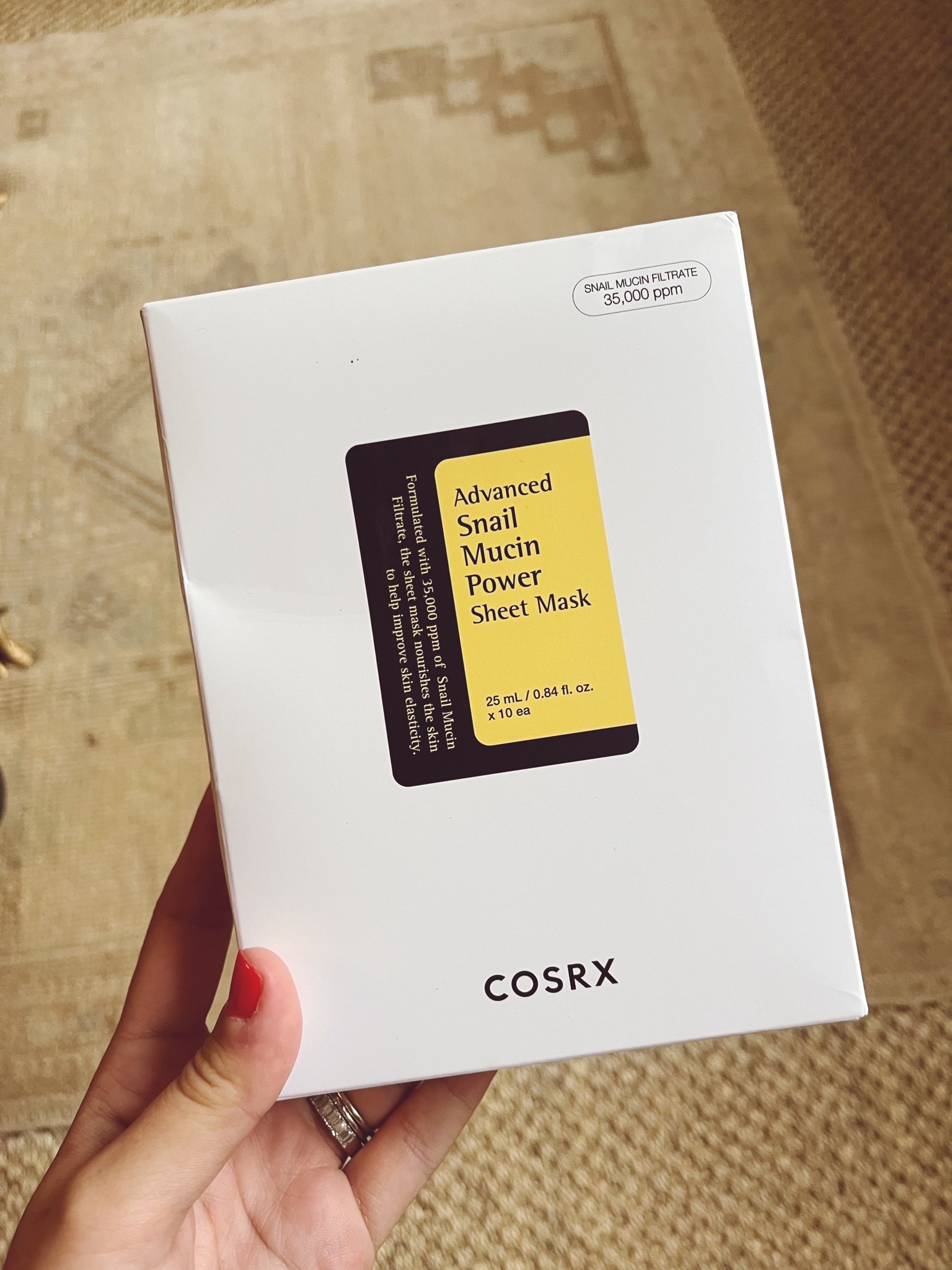 The holy grail of facial products!!! Rich hydration + it repairs skin!! 

Beauty must have, skincare, beauty product, skincare product, sheet mask, under $20, beauty hack, skincare hack, cosrx, things I bought and liked

#LTKstyletip #LTKbeauty #LTKunder50