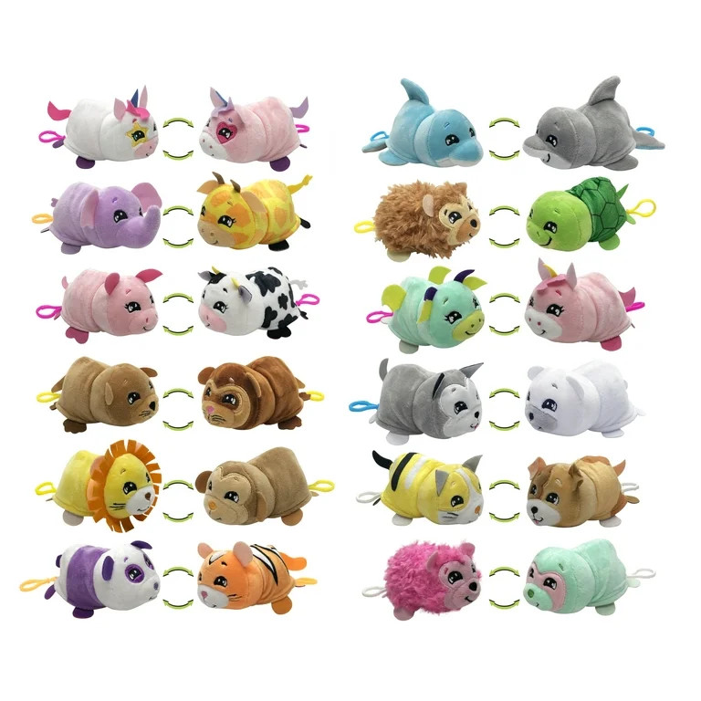 Flipazoo Mushmillows 5 Inch Plush Toys with Clip (Sold Individually) - Walmart.com | Walmart (US)