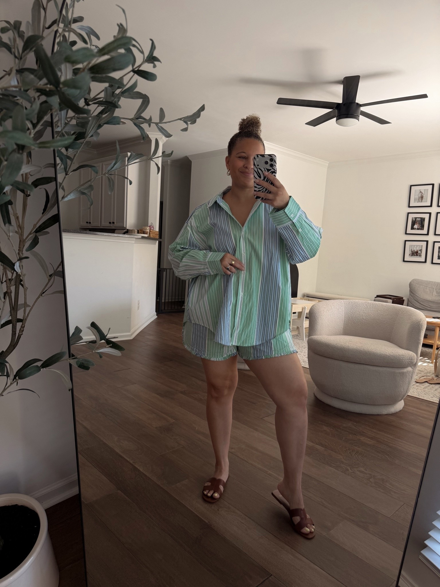 Wearing XL in both