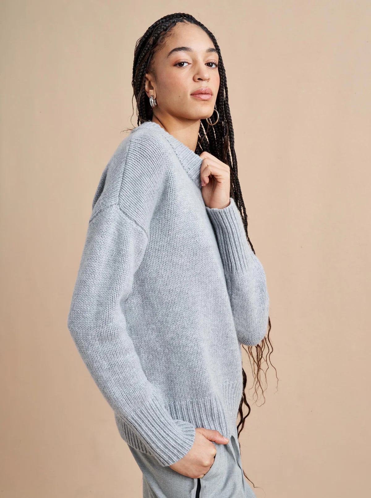 Solid Marin Sweater | La Ligne