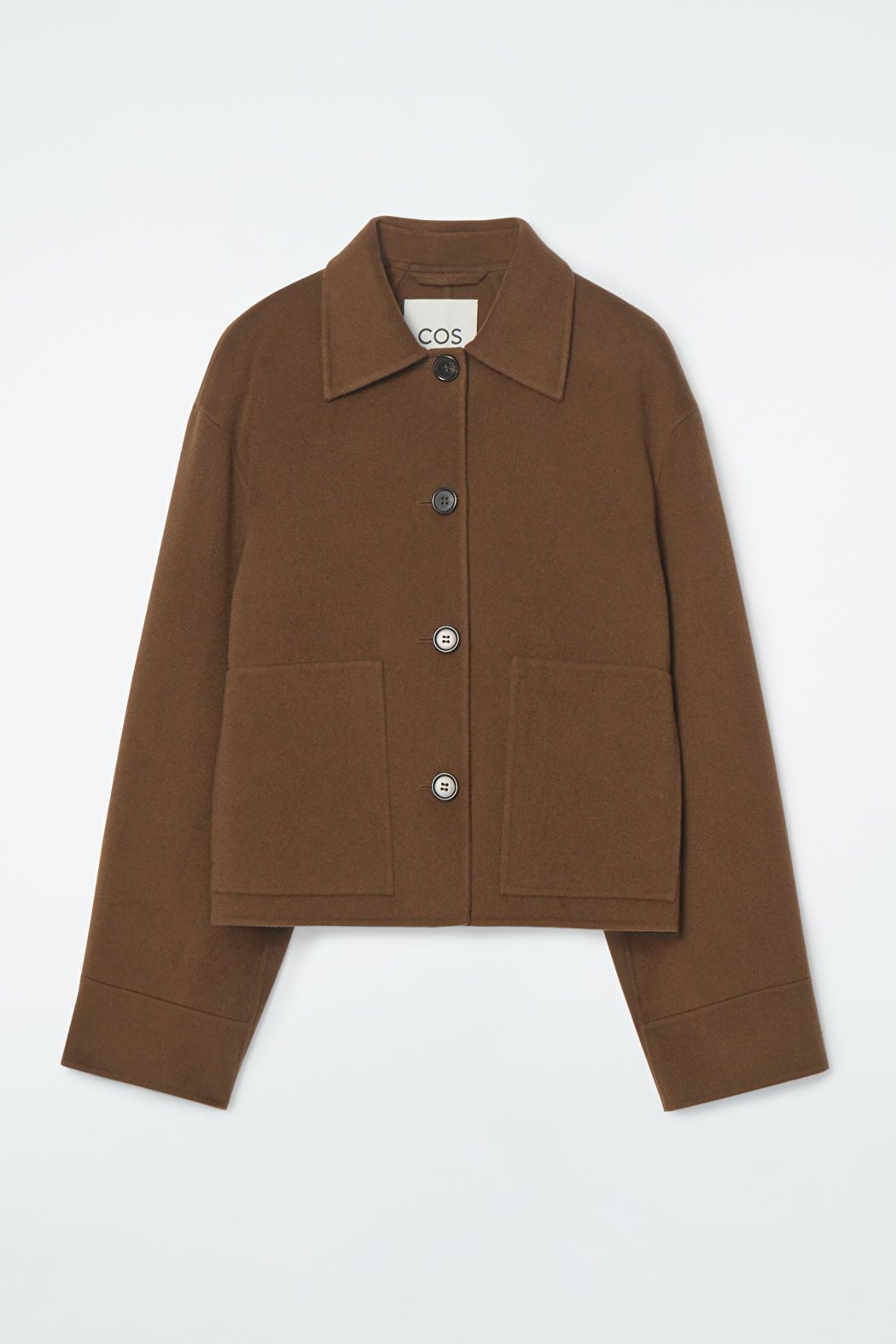 BOXY DOUBLE-FACED WOOL JACKET | COS (EU)