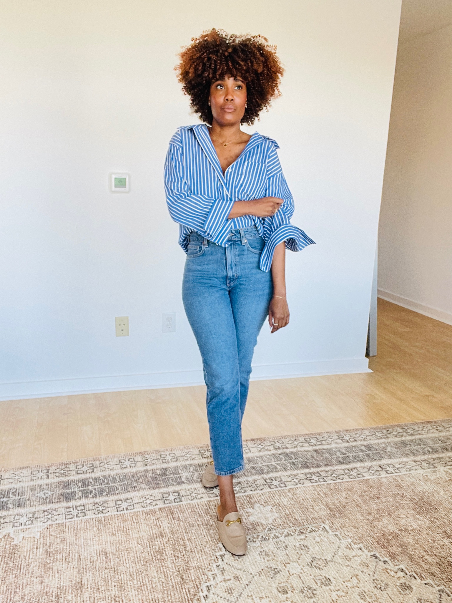 Sezane bilma shirt 🖤 #sezane

#LTKSeasonal #LTKstyletip #LTKover40