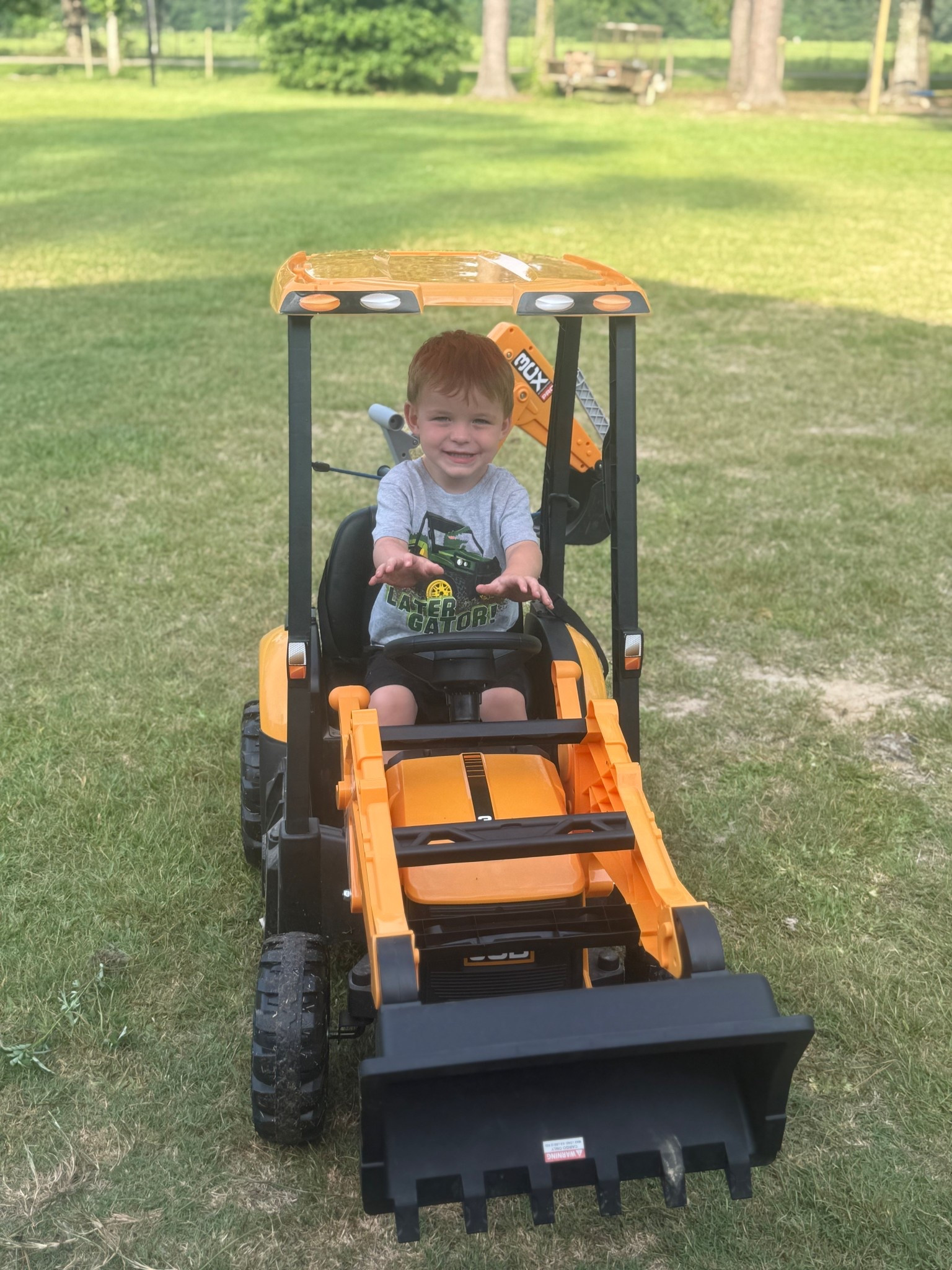 My boy is OBSESSED with this 🚜 Walmart is gonna have the best deal. Amazon charges $60 for shipping  

#LTKKids #LTKBaby #LTKFamily