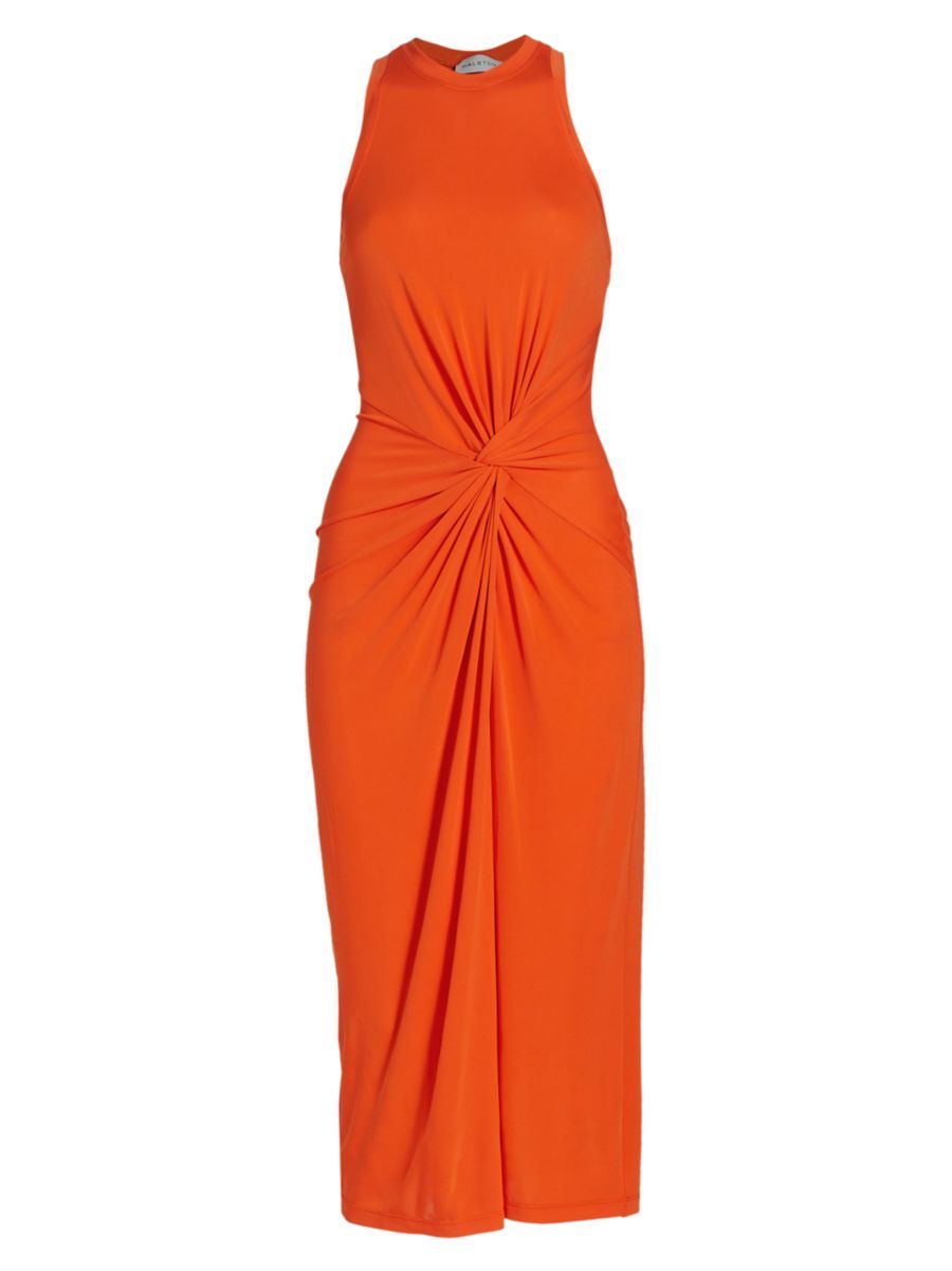 Halston Paige Jersey Midi Dress | Saks Fifth Avenue