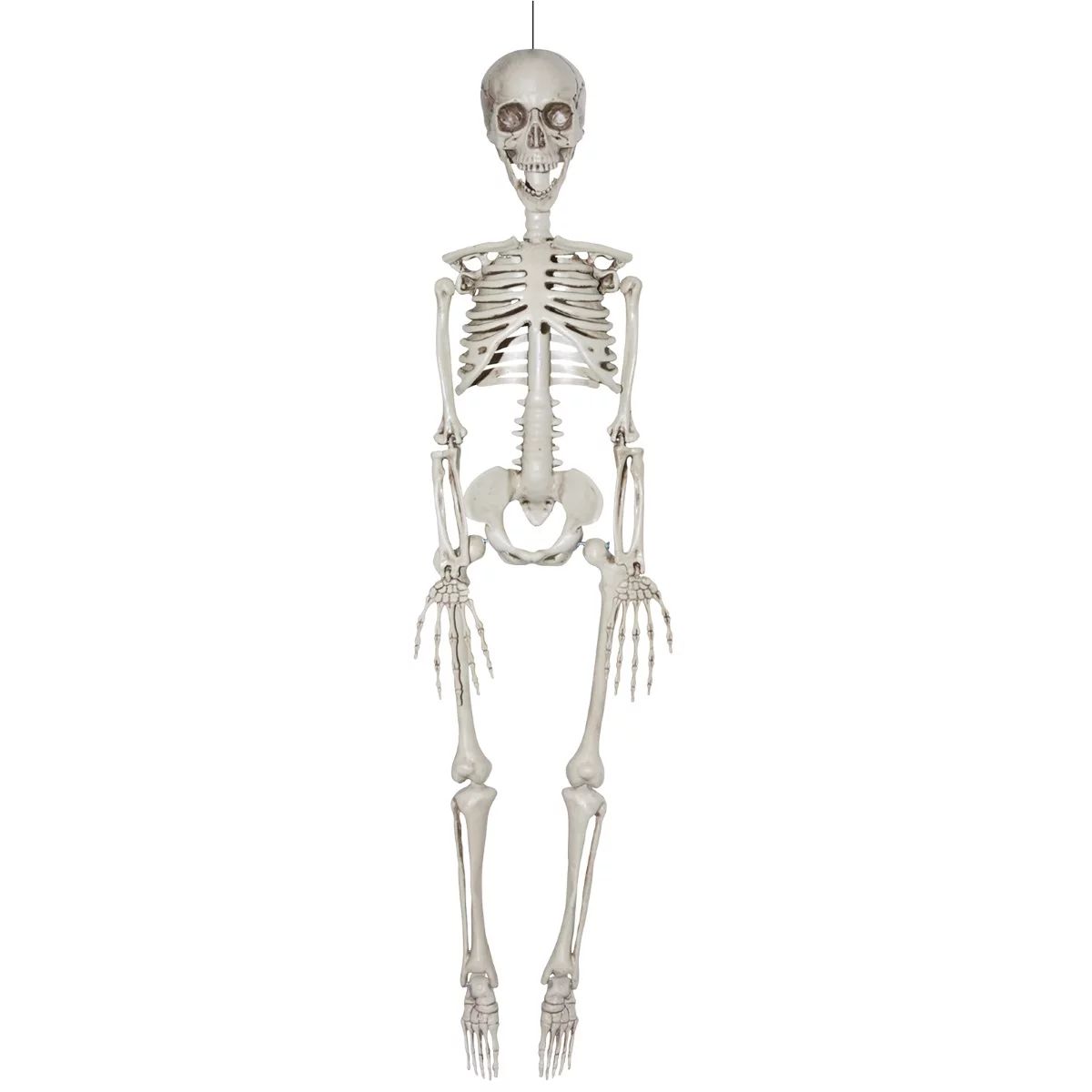 Way to Celebrate 35" Skeleton White Halloween Decoration - Walmart.com | Walmart (US)