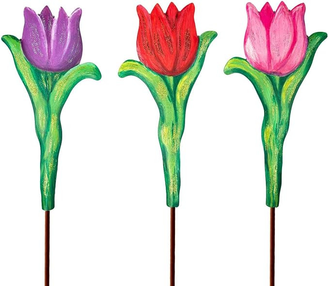 The Round Top Collection - Easter Tulips, S/3 | Amazon (US)