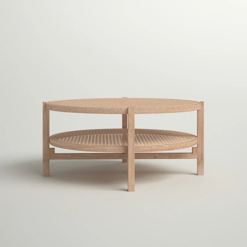 IzabellaI Solid Wood Coffee Table with Storage | Wayfair North America