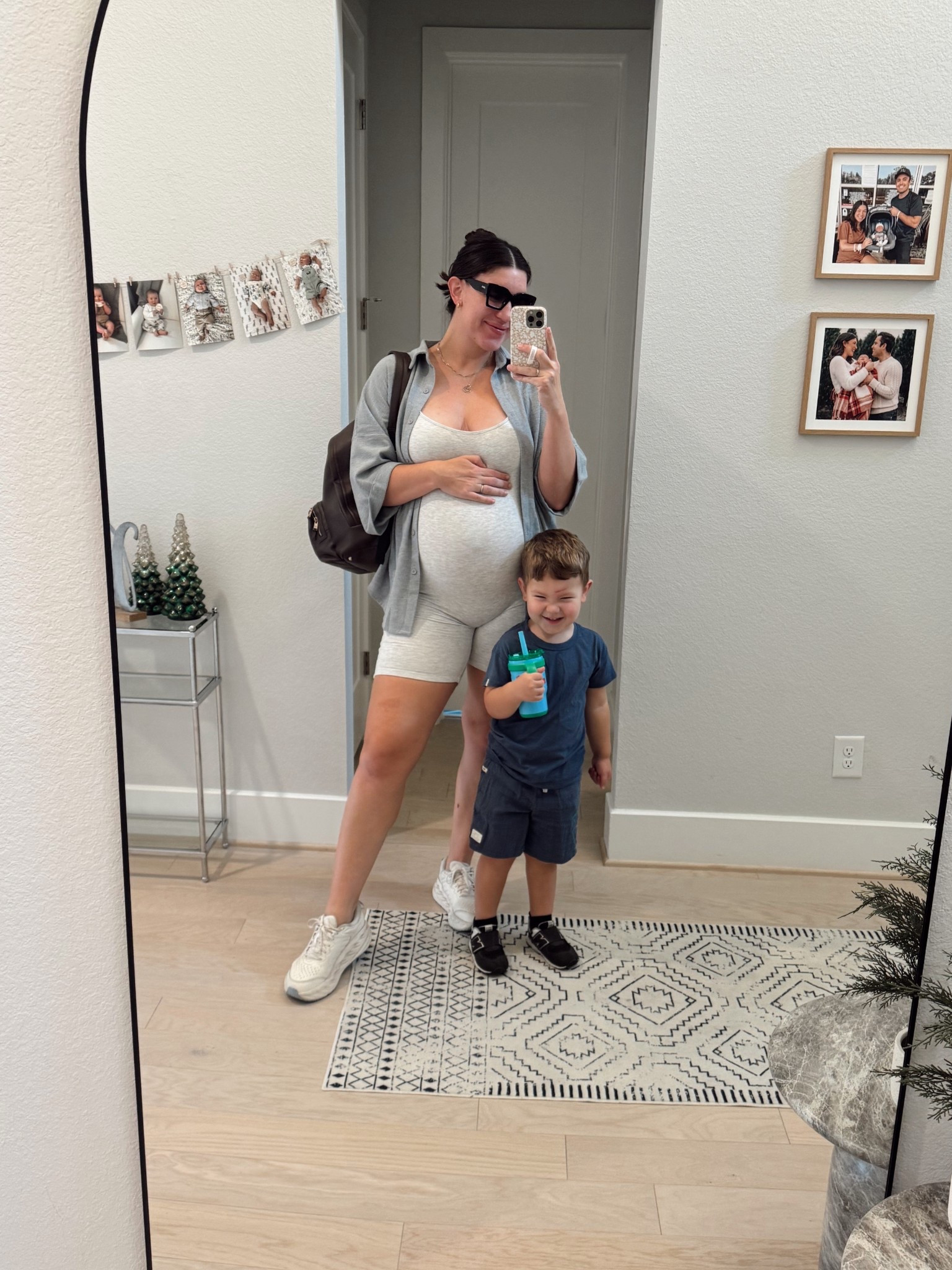 Easy outfit for a day out with my boys🩵prey

#LTKBump #LTKMidsize #LTKActive