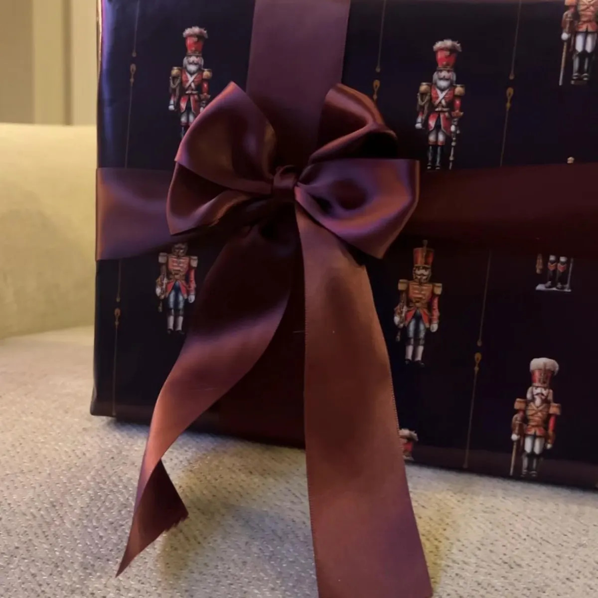 Nutcracker Wrapping Paper Holiday Gift Wrap Nutcracker Gift Wrap Elegant Christmas Gift Wrap Chri... | Etsy (US)