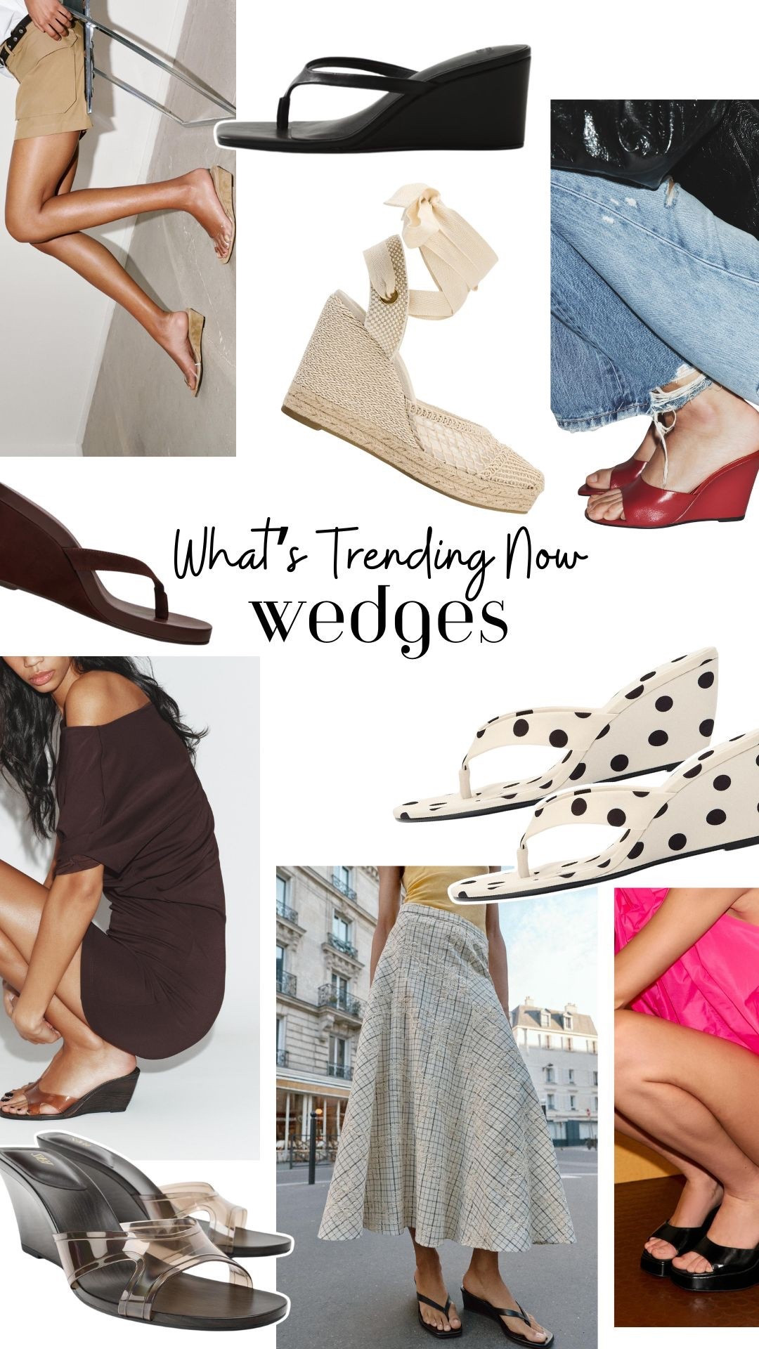 Trending now: wedges 

#LTKshoes #LTKsummer #LTKstyletip