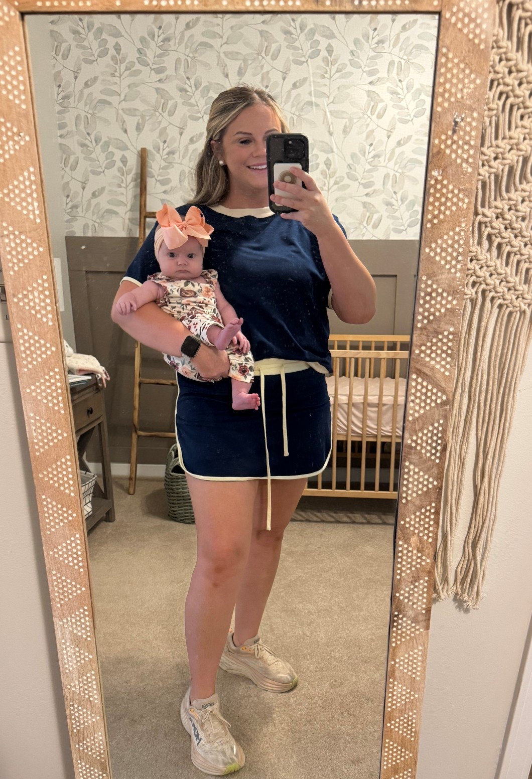 Football game day ready with my girl! Found this two piece set that fits the postpartum body 🙌🏼 

#LTKFindsUnder50 #LTKMidsize #LTKBaby