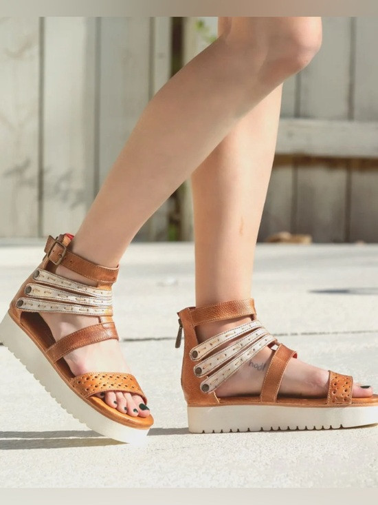 Bed Stu Artemis Platform Sandals Size 8 | Poshmark
