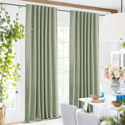 Kids Room Darkening Curtains Grommet 2 Layers For Girls Bedroom Nursery | Wayfair North America