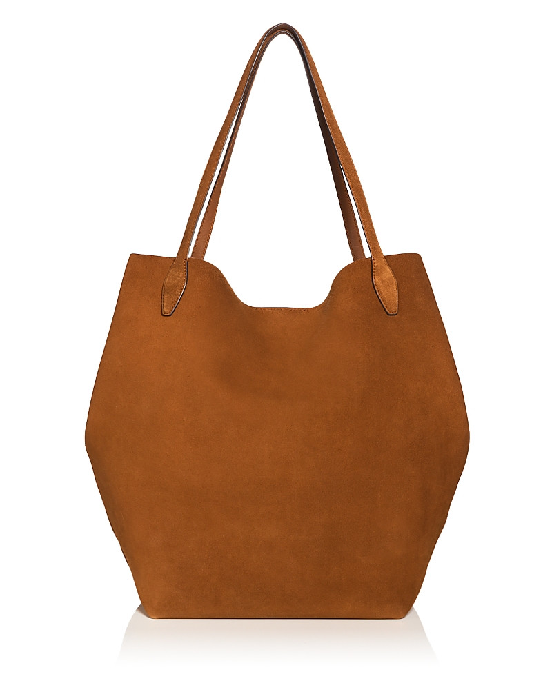Madewell The Oversized Shopper Tote in Suede | Bloomingdale's (US)