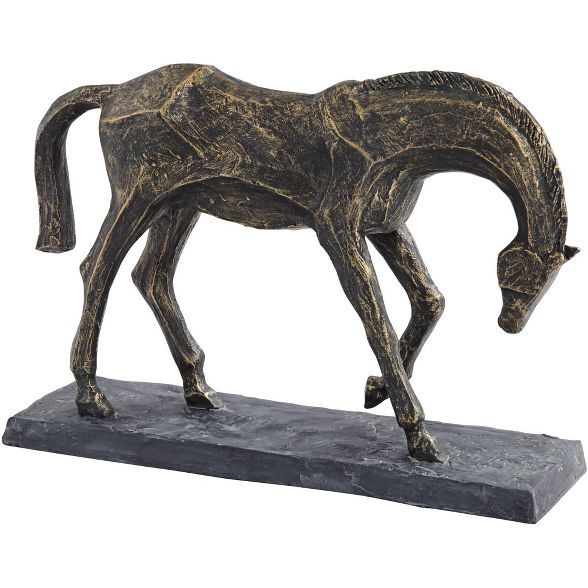 Kensington Hill Bonney 12" Wide Antique Bronze Horse Statue | Target