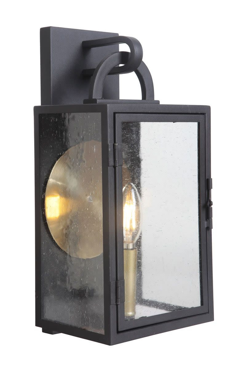 Craftmade Za1602 Wolford 1 Light 15" Tall Outdoor Wall Sconce - Black - Walmart.com | Walmart (US)