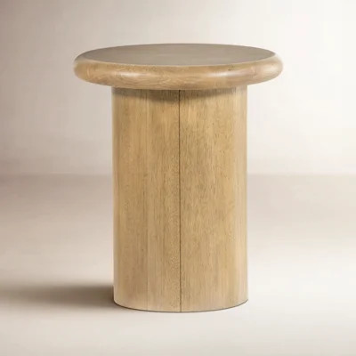 Tiare Solid Wood Pedestal End Table | Wayfair North America