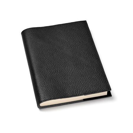 A5 Refillable Journal in Black Pebble | Aspinal of London