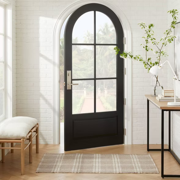 3'x5' Wool/Cotton Plaid Rug Neutral - Threshold™ designed with Studio McGee | Target