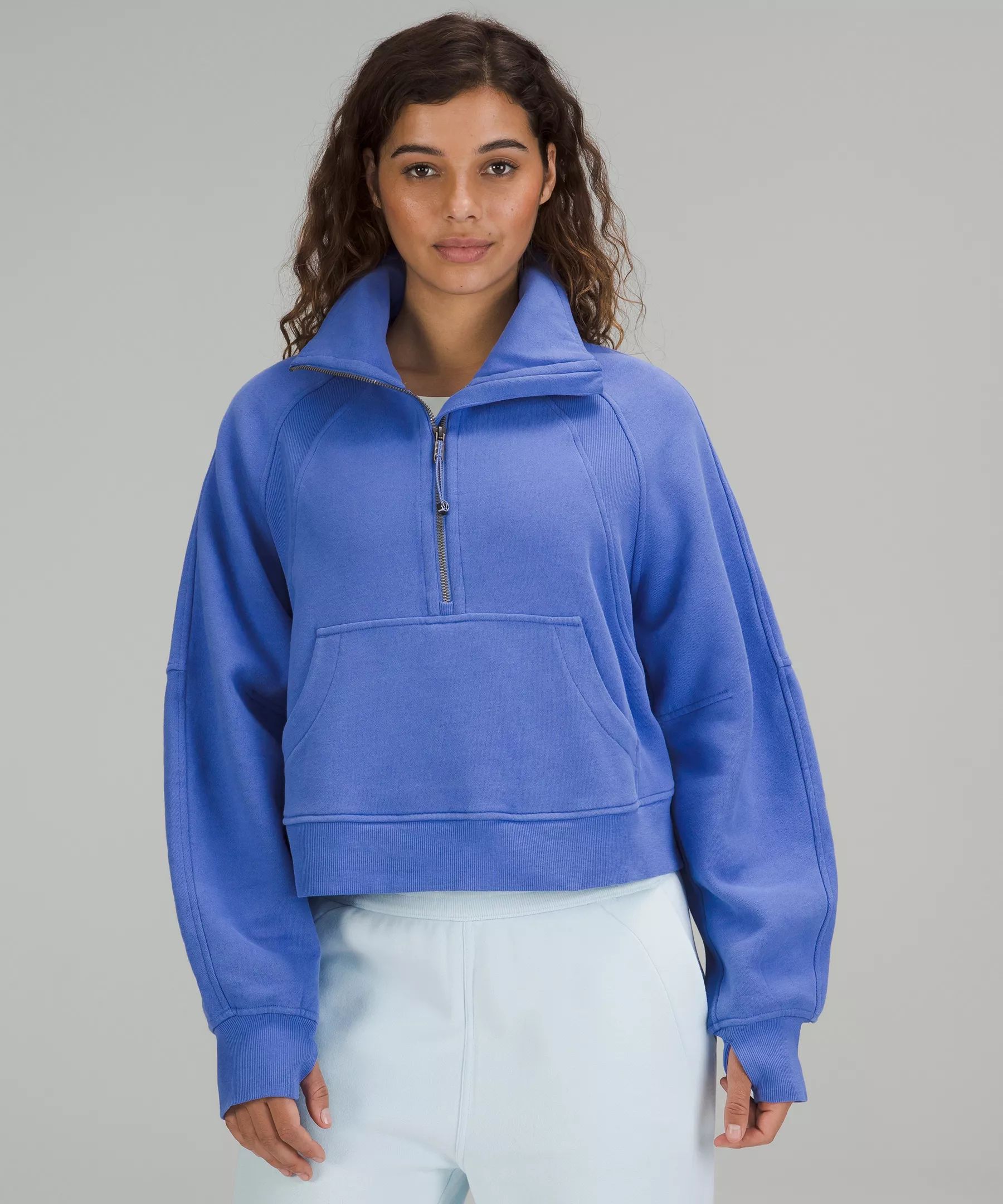 Scuba Oversized Funnel Neck Half Zip | Women's Hoodies & Sweatshirts | lululemon | lululemon (CA)