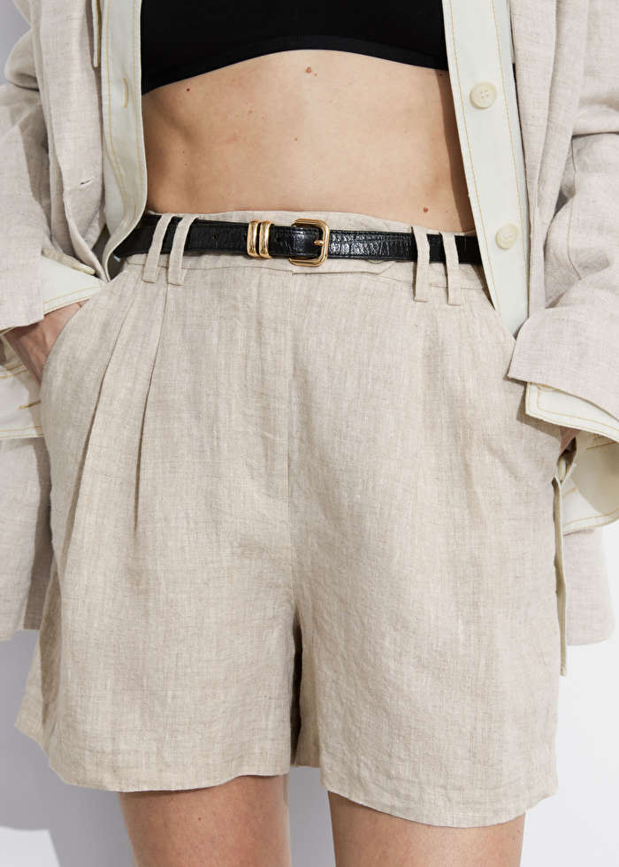 Relaxed Linen Shorts | & Other Stories (EU + UK)