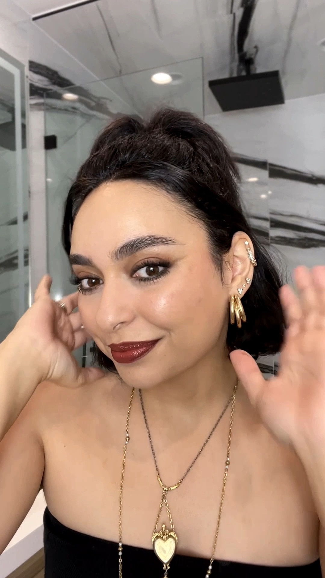 GRWM soft glam fall makeup 💄 Get ready with me for happy hour with LTK🥂  

#LTKVideo #LTKbeauty