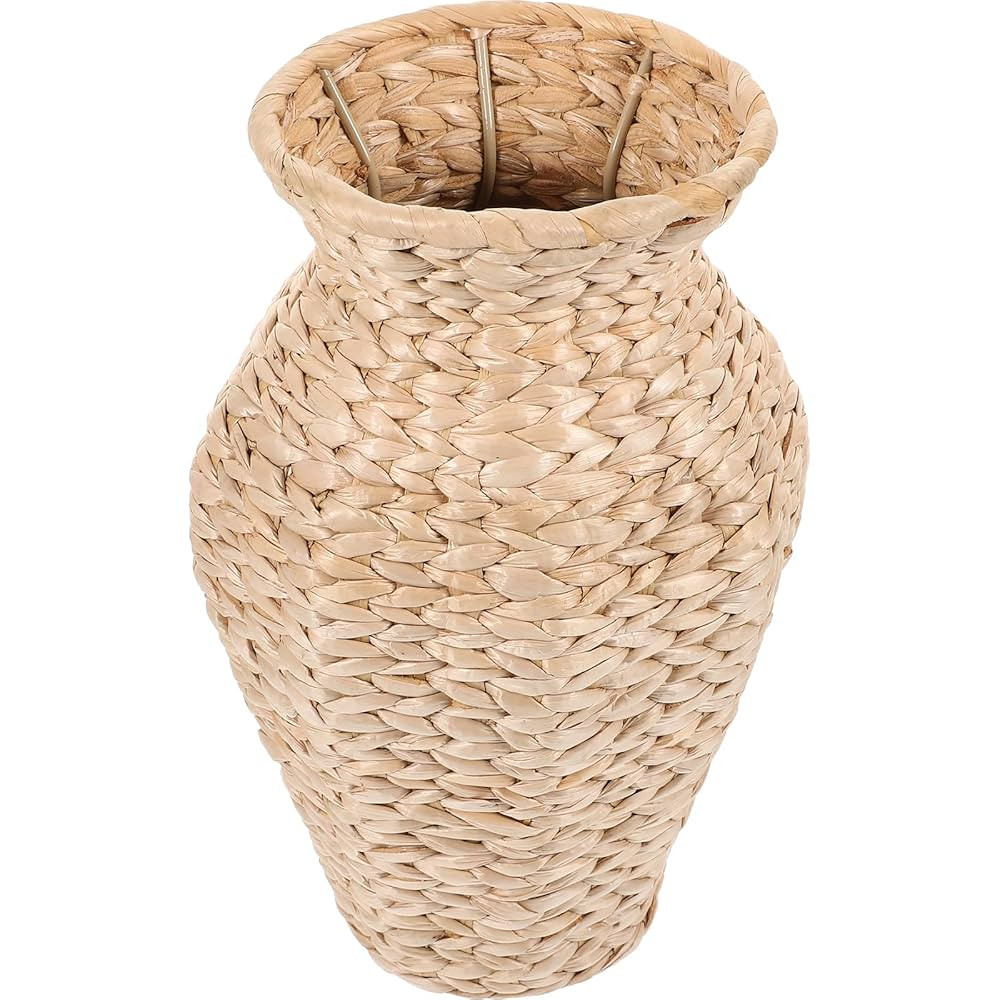 Alipis Rattan Vase, Country Style Woven Plant Holder Basket Rustic Flower Vase Hand Woven Dried F... | Amazon (CA)