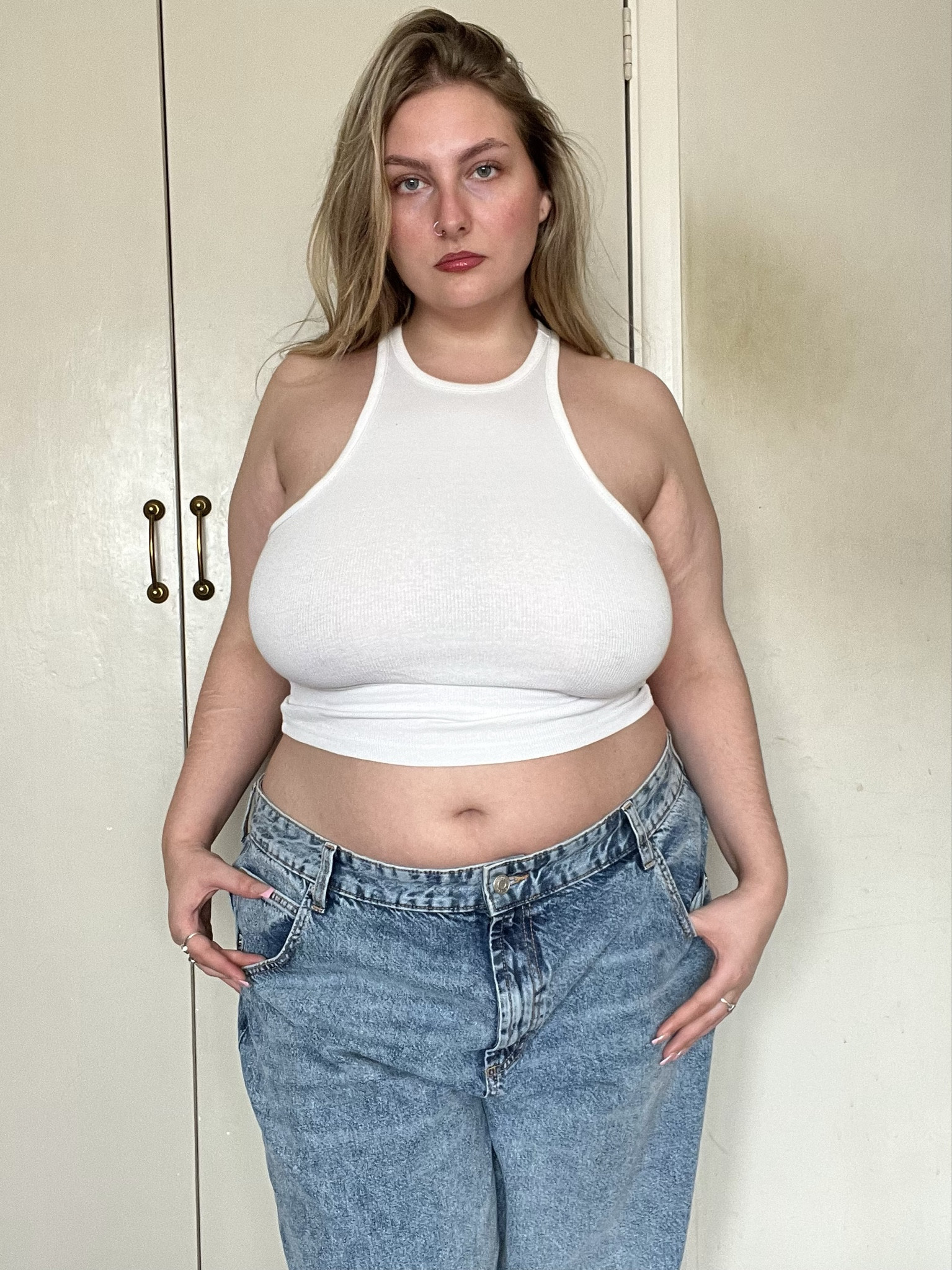 My favourite baggy jeans EVER✨ 
(Sized up) 

#LTKeurope #LTKplussize