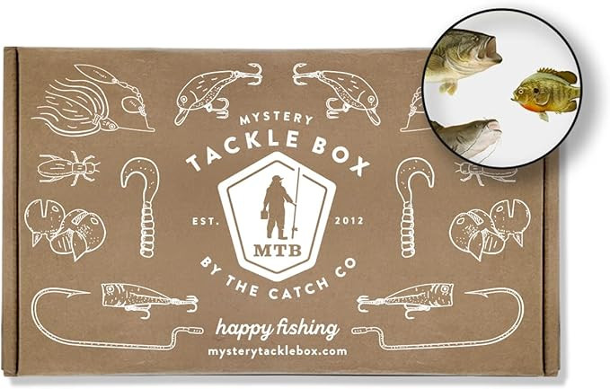 Catch Co Mystery Tackle Box Freshwater Catch All Fishing Kit | Bass | Trout | Crappie | Bluegill ... | Amazon (US)