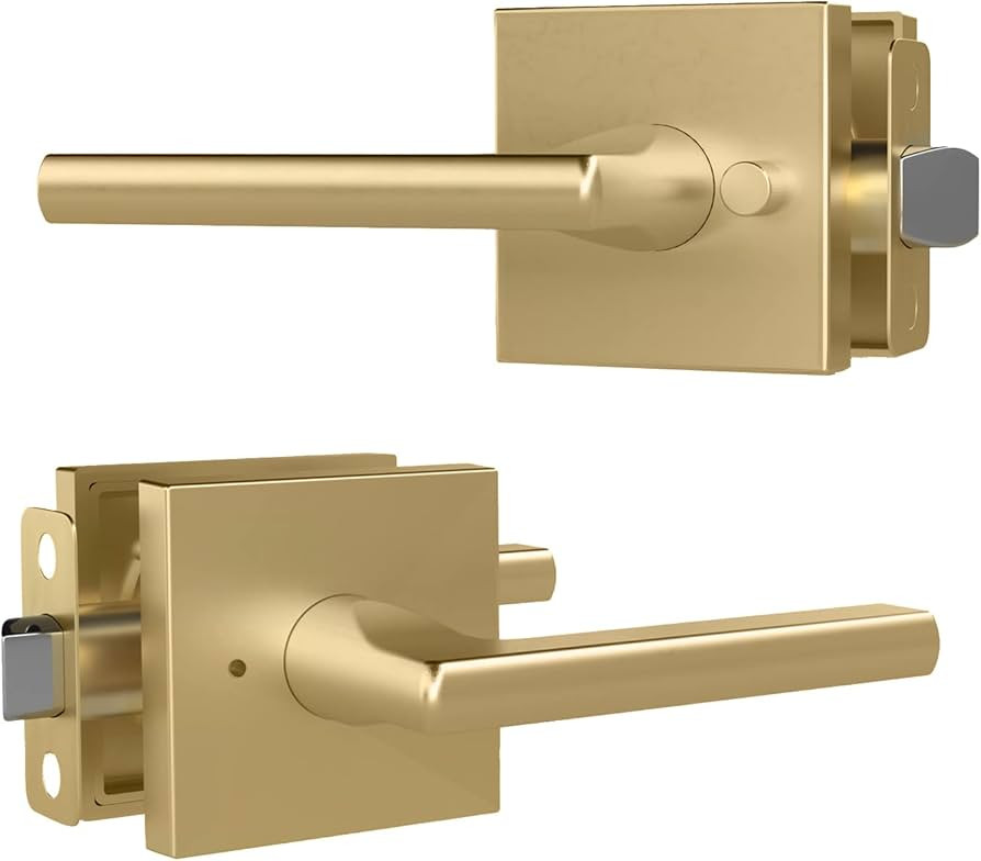 Mega Handles - Prime Privacy I Lever Door Handle for Hallway, Closet and Bathroom I Reversible De... | Amazon (US)