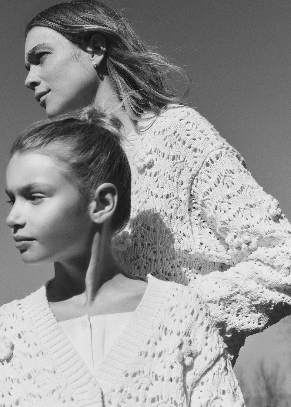 Openwork knit cardigan | MANGO (US)