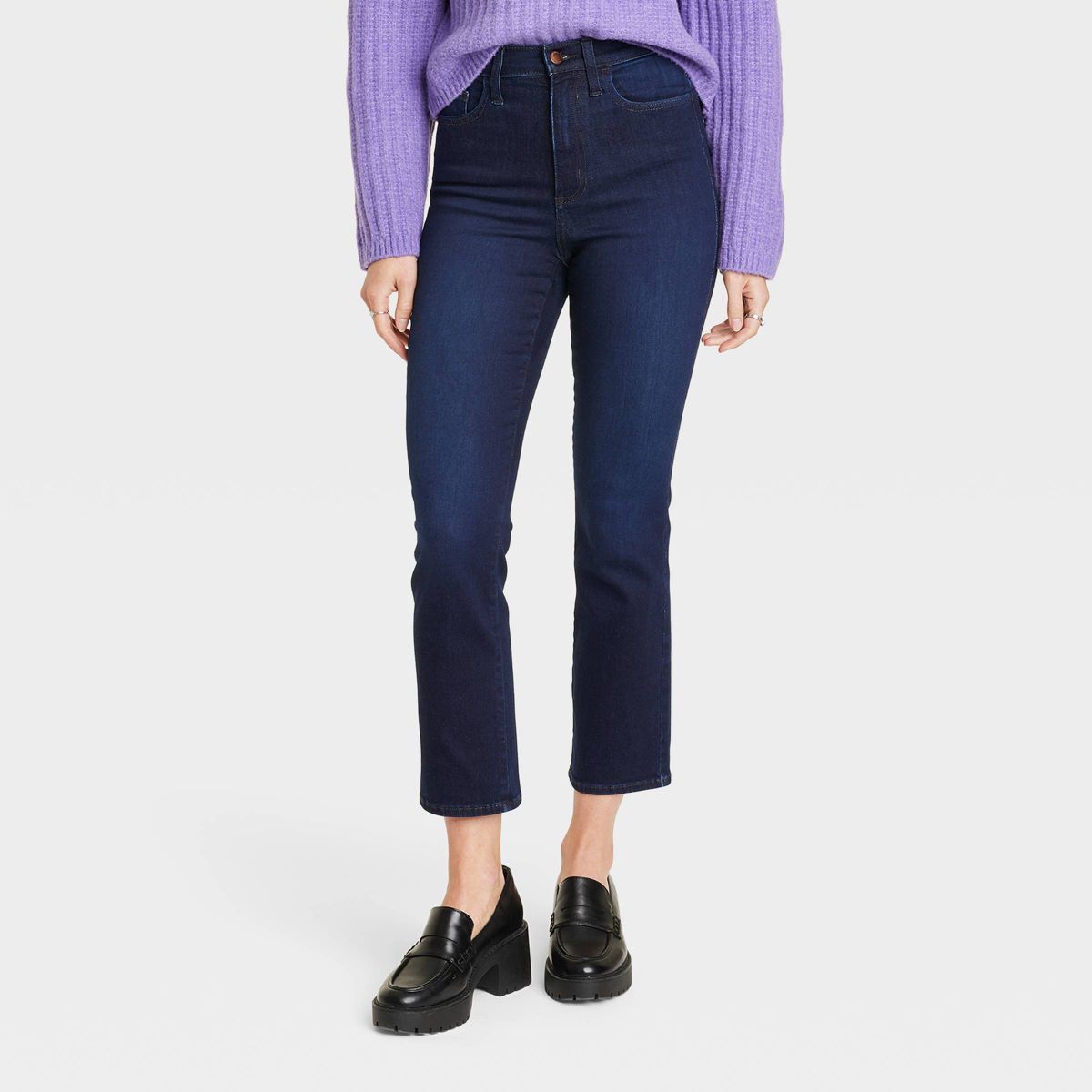 Women's High-Rise Bootcut Jeans - Universal Thread™ Dark Blue | Target