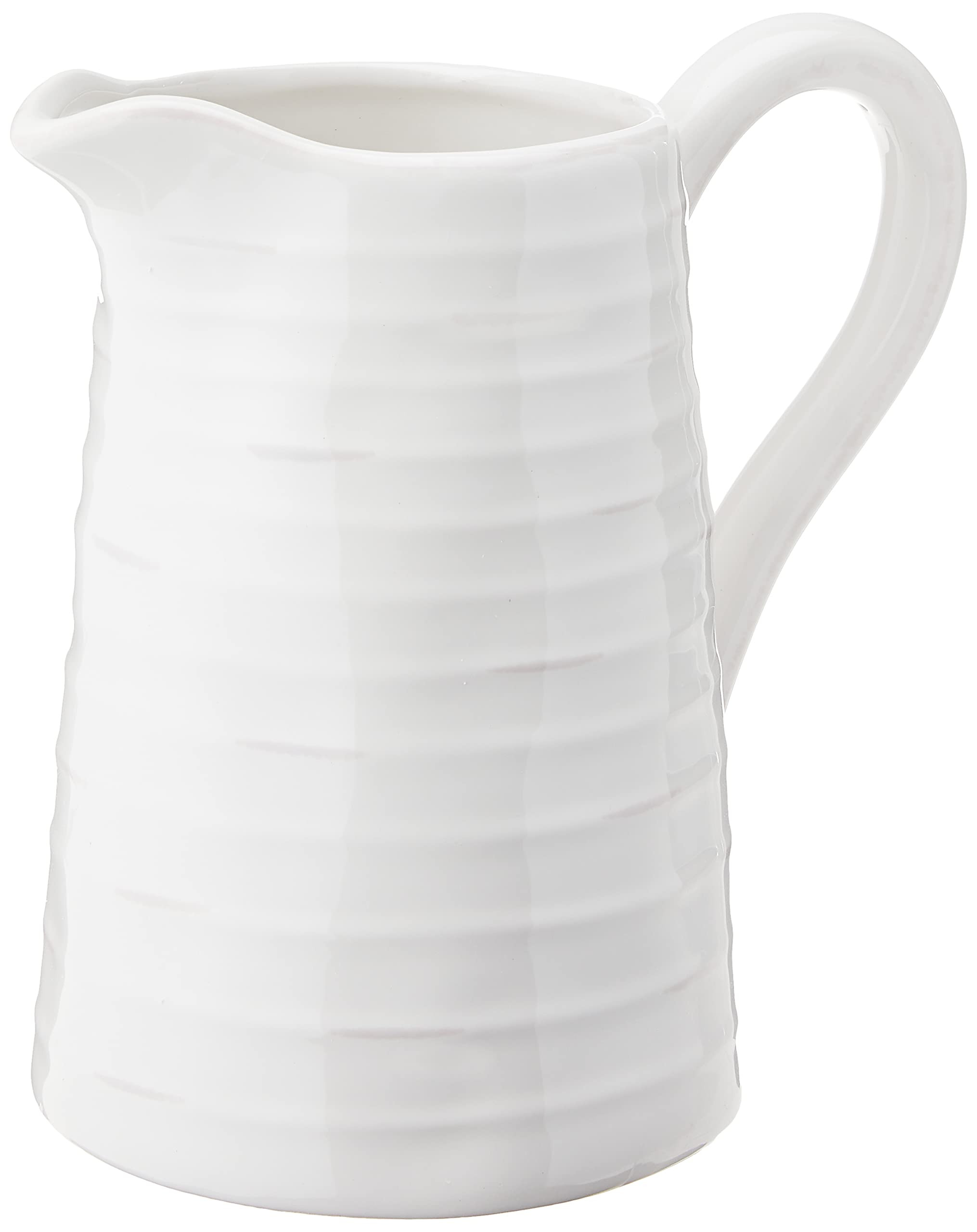 Creative Co-Op DA3081 White Ceramic Pitcher,84 Ounce | Amazon (CA)