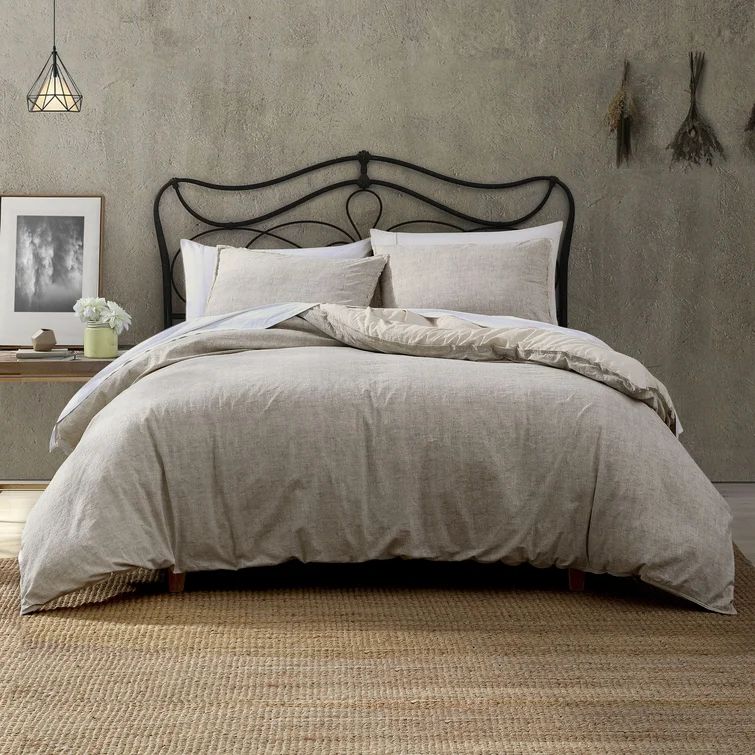 Verden Standard Cotton 120 TC Reversible Comforter Set | Wayfair North America