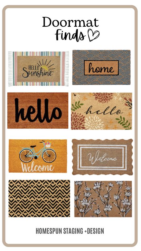 Doormat finds to spruce up those porches💚🚪

#LTKSeasonal #LTKhome #LTKsalealert