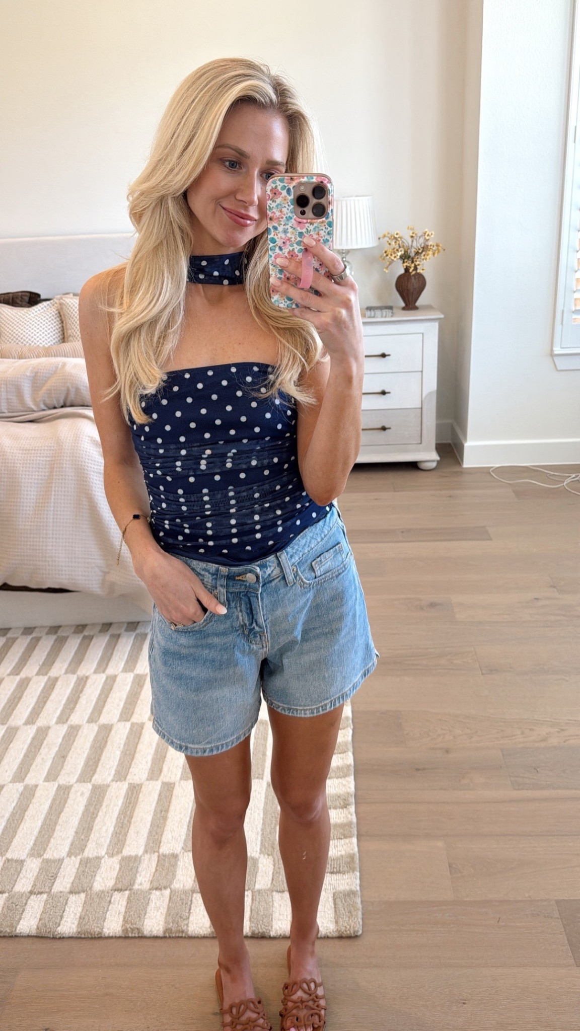 I feel like this outfit just screams Fourth of July to me. Shorts are the perfect modest but still flattering length and loose without being baggy. Plus only $20?!? True to size 

#LTKootd #LTKmomlife #LTKPetite