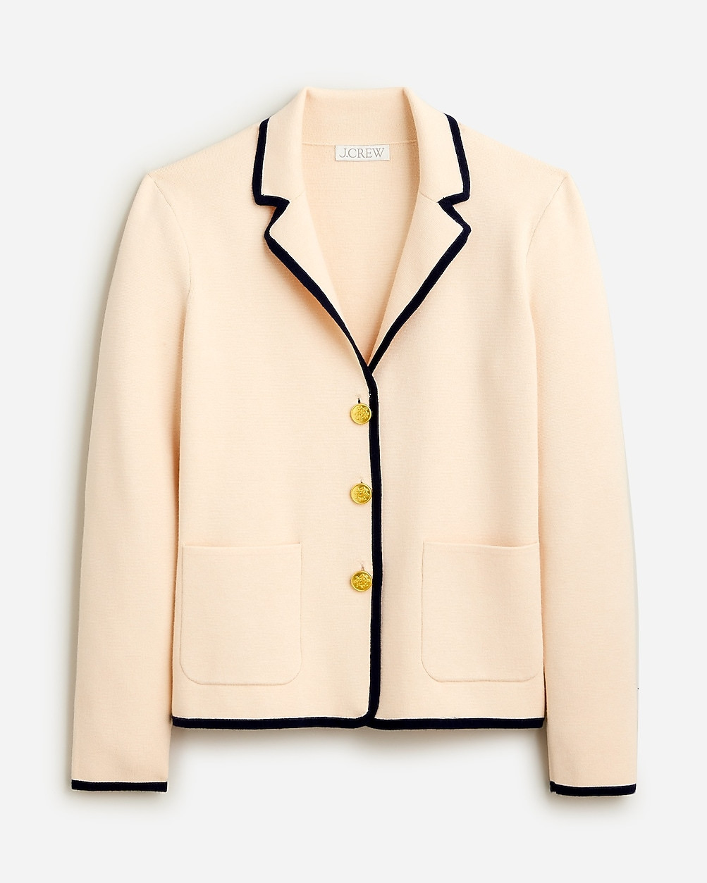 Tipped sweater blazer | J. Crew US
